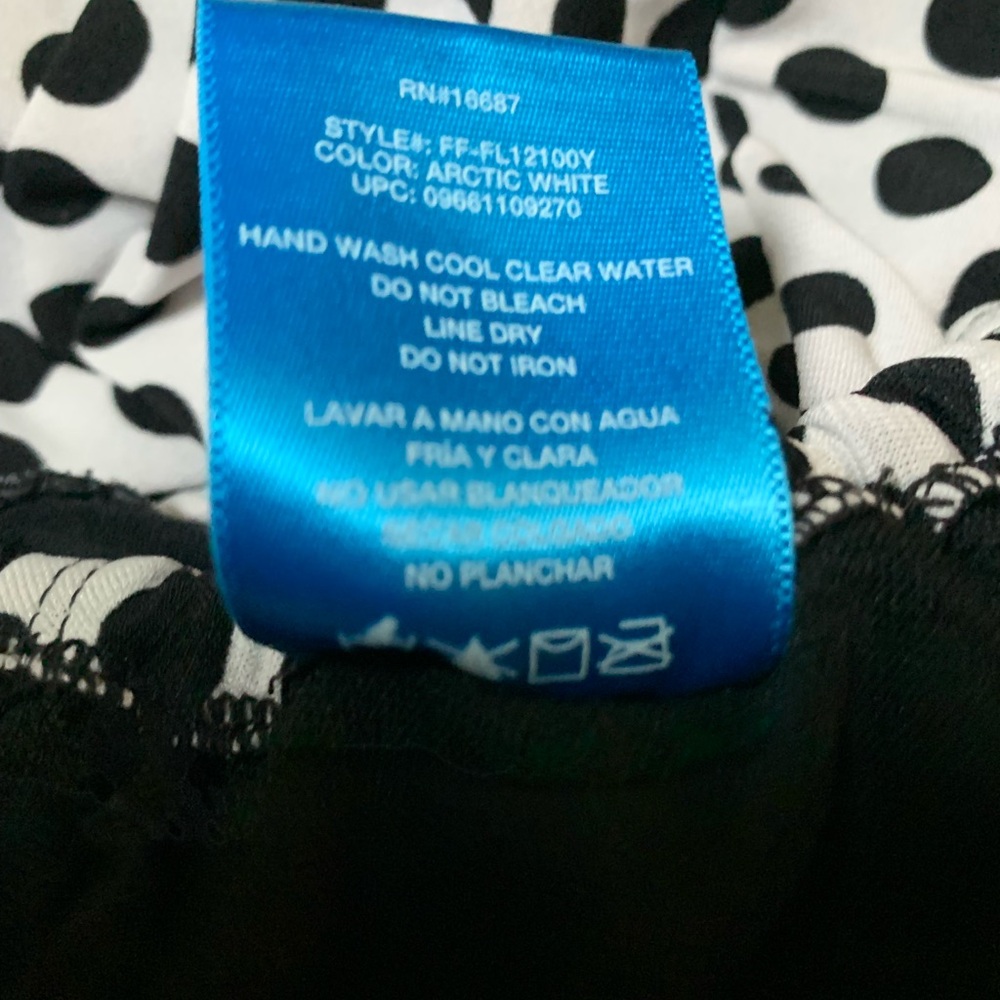 Catalina Suddenly Slim Polka Dot Halter Tankini Swim Top – Size Large (12–14) - Picture 12 of 12